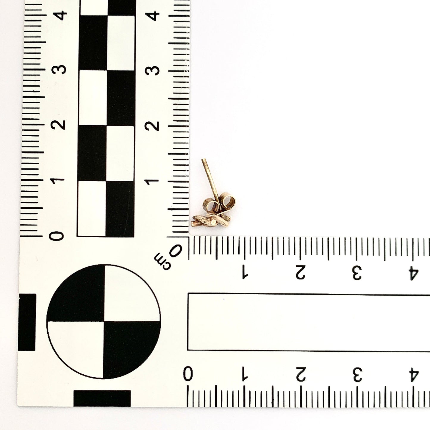 Tiny Star-set Diamond Stud Earrings in 9CT Rose Gold