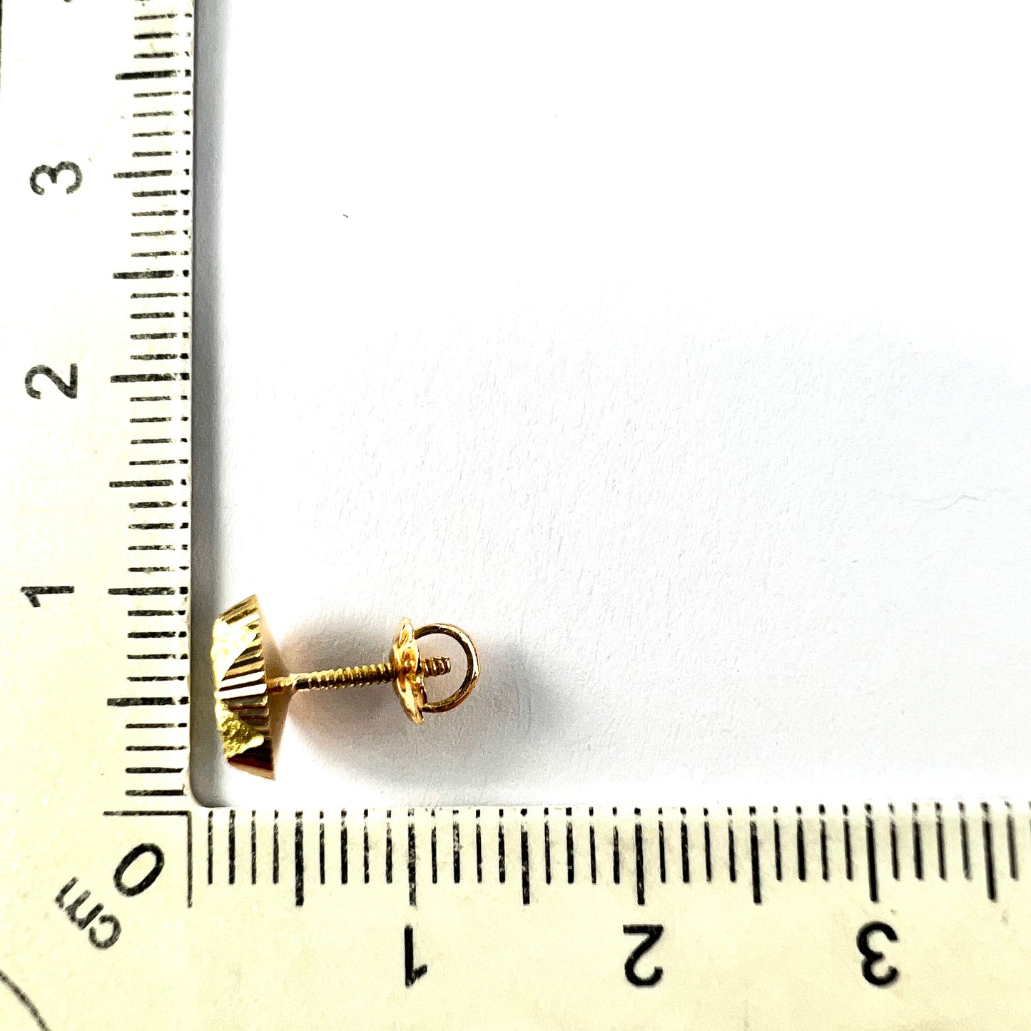 Vintage 18CT Gold Spanish Star Stud Earrings
