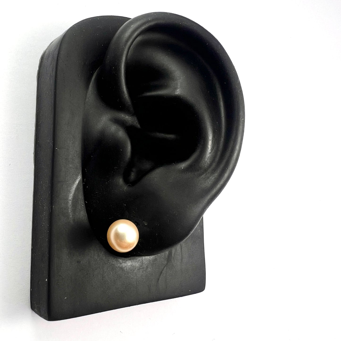 Vintage Cultured Pearl Stud Earrings in 9CT Gold