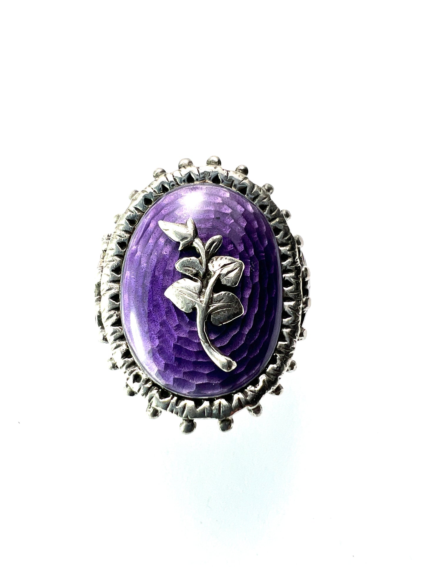 Vintage Enamelled Silver Earrings, Bracelet and Ring by Harold Arthur Lazarus